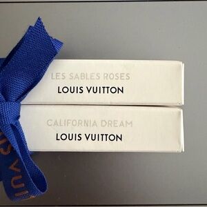 Louis Vuitton Fragrance Duo with Blue Ribbon